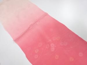 未使用品　正絹　帯揚げ